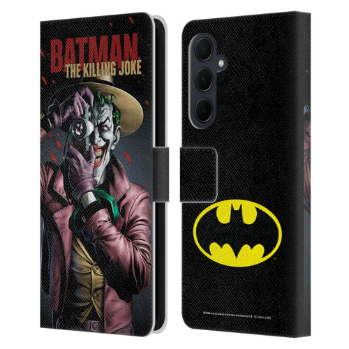 Batman DC Comics Famous Comic Book Covers The Killing Joke Leather Book Wallet Case Cover For Samsung Galaxy A35 5G