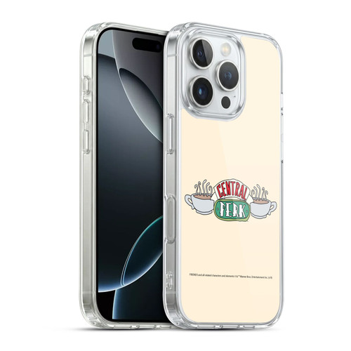 Friends TV Show Iconic Central Perk Soft Gel Case for Apple iPhone 16 Pro & MagSafe