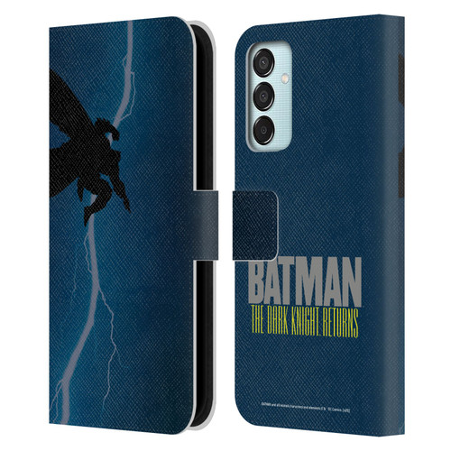 Batman DC Comics Famous Comic Book Covers The Dark Knight Returns Leather Book Wallet Case Cover For Samsung Galaxy M15/F15 5G