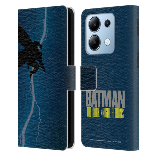 Batman DC Comics Famous Comic Book Covers The Dark Knight Returns Leather Book Wallet Case Cover For Xiaomi Redmi Note 13/13 Pro 5G