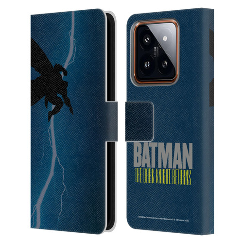 Batman DC Comics Famous Comic Book Covers The Dark Knight Returns Leather Book Wallet Case Cover For Xiaomi 14