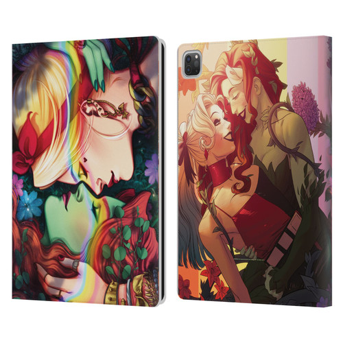 Batman DC Comics Gotham City Sirens Poison Ivy & Harley Quinn Leather Book Wallet Case Cover For Apple iPad Pro 13 M4 2024