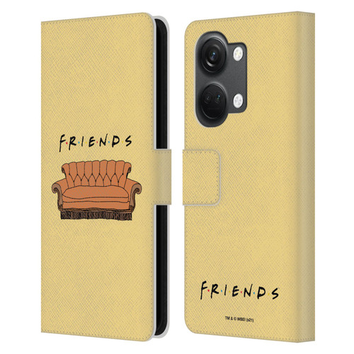 Friends TV Show Iconic Couch Leather Book Wallet Case Cover For OnePlus Nord 3 5G
