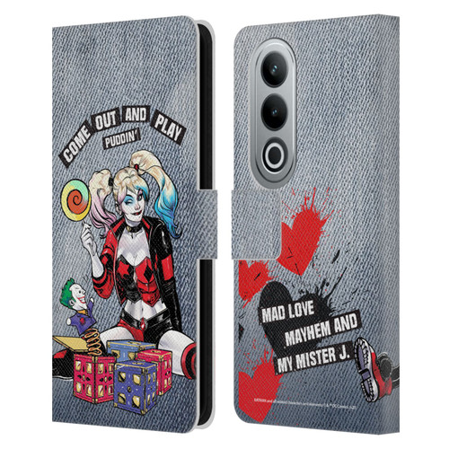 Batman DC Comics Harley Quinn Graphics Toys Leather Book Wallet Case Cover For OPPO OnePlus Ace 3V 5G