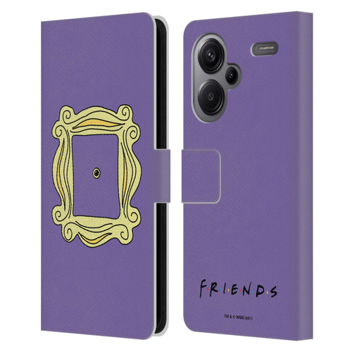 Friends TV Show Iconic Peephole Frame Leather Book Wallet Case Cover For Xiaomi Redmi Note 13 Pro Plus 5G