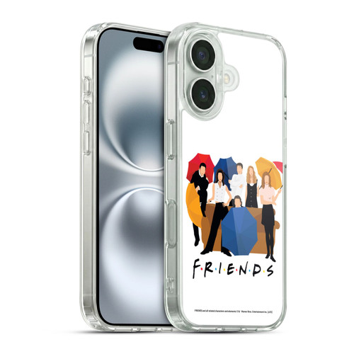 Friends TV Show Key Art Logo Opening Sequence Soft Gel Case for Apple iPhone 16
