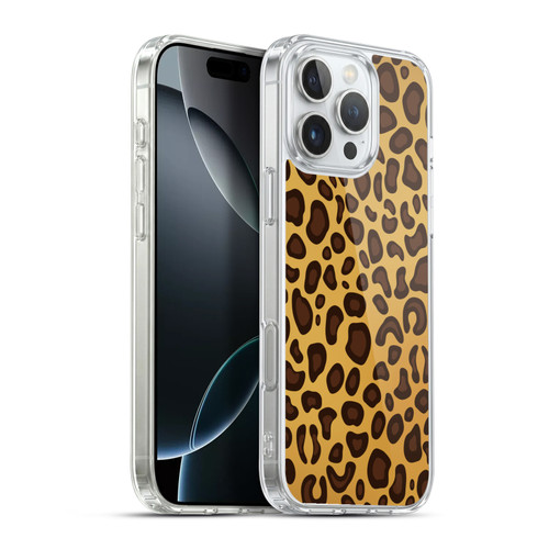 Haroulita Animal Prints Leopard Soft Gel Case for Apple iPhone 16 Pro Max & MagSafe