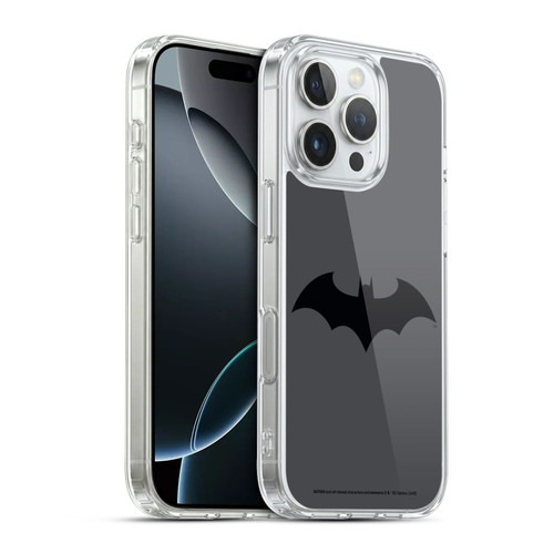 Batman DC Comics Logos Hush Soft Gel Case for Apple iPhone 16 Pro & MagSafe