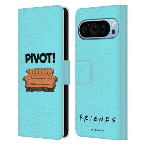 Friends TV Show Quotes Pivot Leather Book Wallet Case Cover For Google Pixel 9 / Pixel 9 Pro
