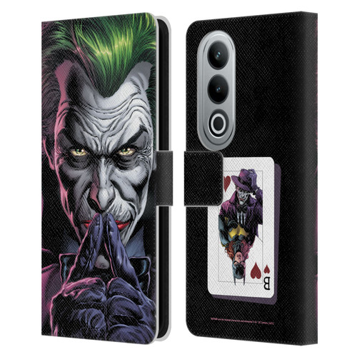 Batman DC Comics Three Jokers The Criminal Leather Book Wallet Case Cover For OPPO OnePlus Ace 3V 5G