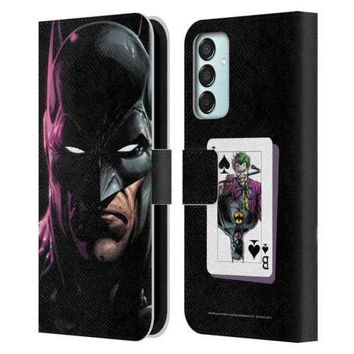 Batman DC Comics Three Jokers Batman Leather Book Wallet Case Cover For Samsung Galaxy M15/F15 5G