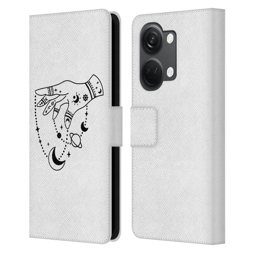 Haroulita Celestial Tattoo Puppet Universe Leather Book Wallet Case Cover For OnePlus Nord 3 5G