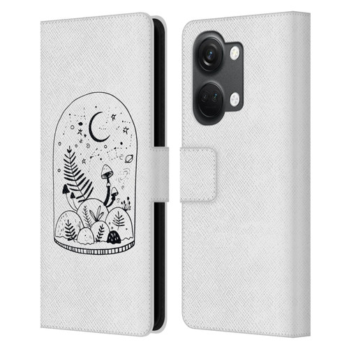 Haroulita Celestial Tattoo Terrarium Leather Book Wallet Case Cover For OnePlus Nord 3 5G