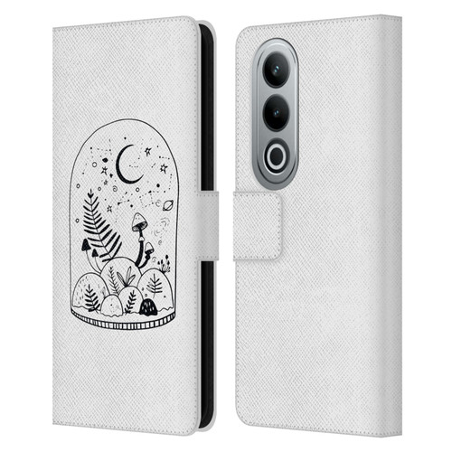 Haroulita Celestial Tattoo Terrarium Leather Book Wallet Case Cover For OPPO OnePlus Ace 3V 5G