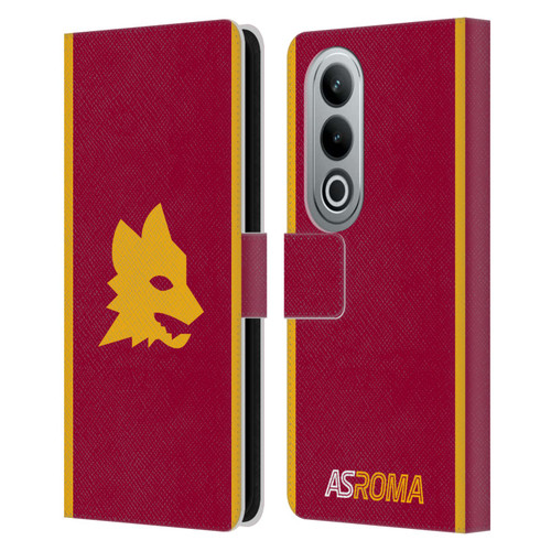 AS Roma 2023/24 Crest Kit Home Leather Book Wallet Case Cover For OPPO OnePlus Ace 3V 5G