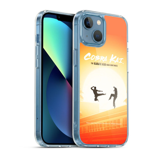 Cobra Kai Graphics Karate Kid Saga Soft Gel Case for Apple iPhone 13 Mini & MagSafe