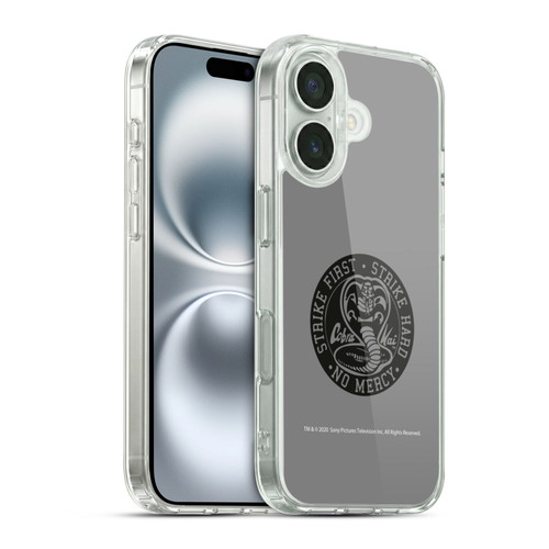 Cobra Kai Graphics Strike Logo 2 Soft Gel Case for Apple iPhone 16 & MagSafe