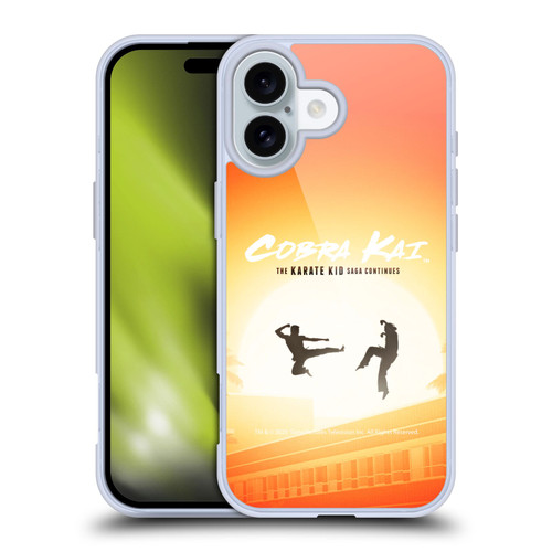 Cobra Kai Graphics Karate Kid Saga Soft Gel Case for Apple iPhone 16 & MagSafe