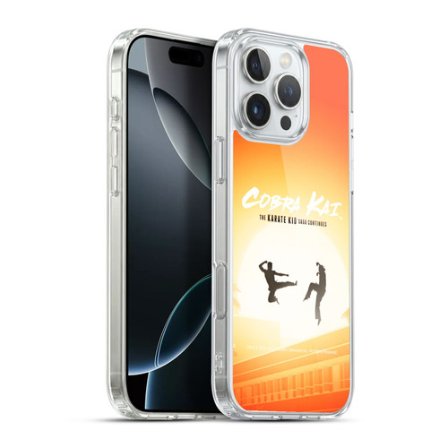 Cobra Kai Graphics Karate Kid Saga Soft Gel Case for Apple iPhone 16 Pro Max & MagSafe