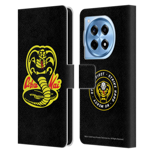 Cobra Kai Graphics Logo Leather Book Wallet Case Cover For OnePlus 12R