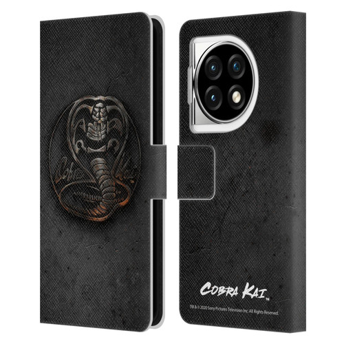 Cobra Kai Graphics Metal Logo Leather Book Wallet Case Cover For OPPO OnePlus Ace 3 5G