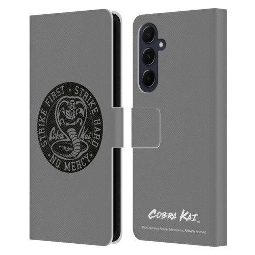Cobra Kai Graphics Strike Logo 2 Leather Book Wallet Case Cover For Samsung Galaxy A55 5G