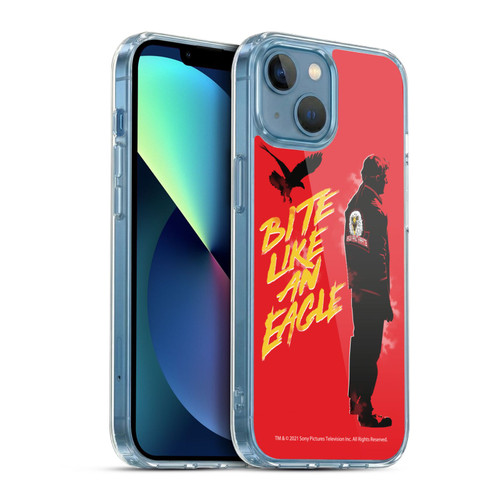 Cobra Kai Key Art Johnny Lawrence Eagle Bite Soft Gel Case for Apple iPhone 13 Mini & MagSafe