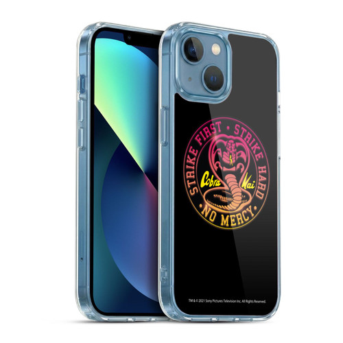 Cobra Kai Key Art Strike Hard Logo Soft Gel Case for Apple iPhone 13 Mini & MagSafe