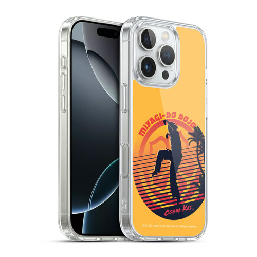 Cobra Kai Key Art Miyagi Do Logo Soft Gel Case for Apple iPhone 16 Pro & MagSafe