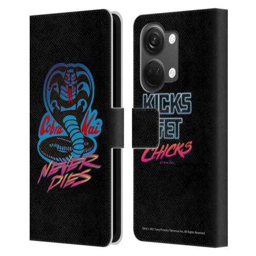 Cobra Kai Key Art Never Dies Logo Leather Book Wallet Case Cover For OnePlus Nord 3 5G