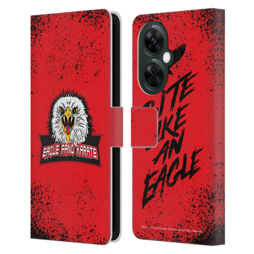 Cobra Kai Key Art Eagle Fang Logo Leather Book Wallet Case Cover For OnePlus Nord CE 3 Lite 5G