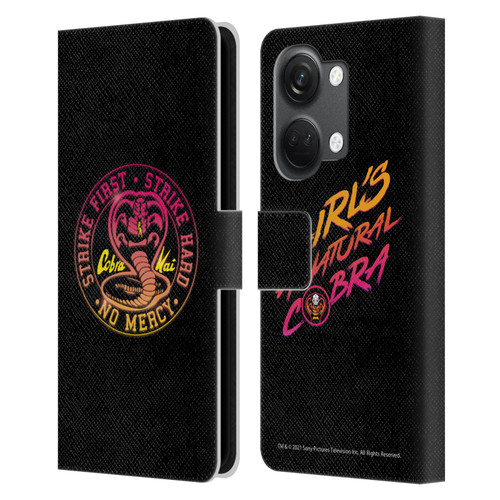Cobra Kai Key Art Strike Hard Logo Leather Book Wallet Case Cover For OnePlus Nord 3 5G
