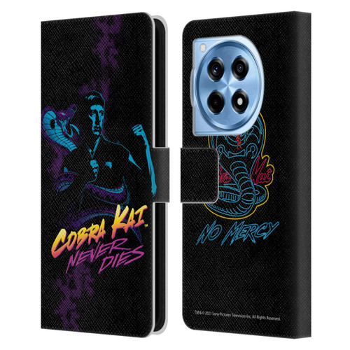 Cobra Kai Key Art Johnny Lawrence Never Dies Leather Book Wallet Case Cover For OnePlus 12R