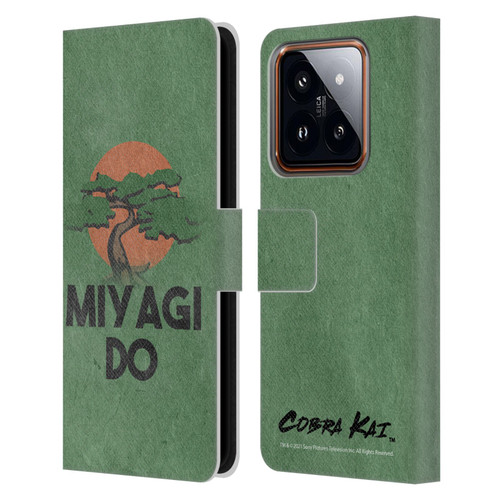 Cobra Kai Season 4 Key Art Team Miyagi Do Leather Book Wallet Case Cover For Xiaomi 14