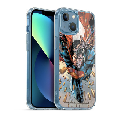 Superman DC Comics Comic Book Art Adventures Of Superman #3 Soft Gel Case for Apple iPhone 13 Mini & MagSafe