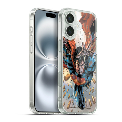 Superman DC Comics Comic Book Art Adventures Of Superman #3 Soft Gel Case for Apple iPhone 16 Plus & MagSafe