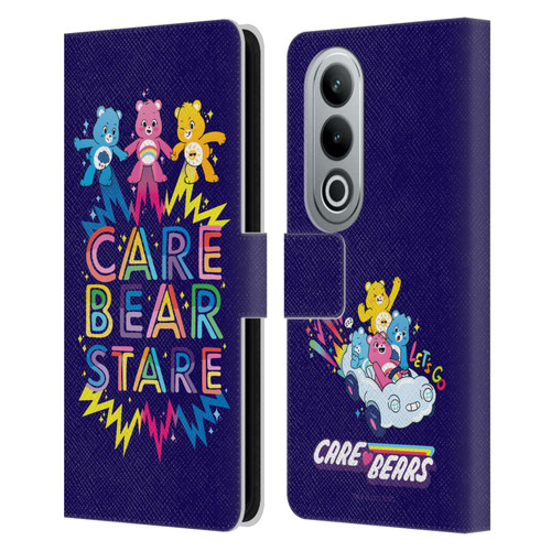 Care Bears 40th Anniversary Stare Leather Book Wallet Case Cover For OPPO OnePlus Ace 3V 5G
