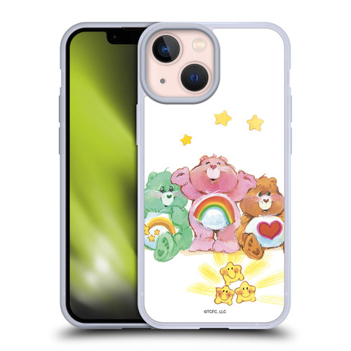 Care Bears Classic Group Soft Gel Case for Apple iPhone 13 Mini & MagSafe