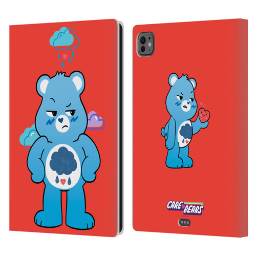 Care Bears Characters Grumpy Leather Book Wallet Case Cover For Apple iPad Pro 11 M4 2024