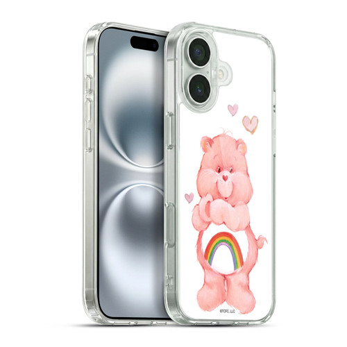Care Bears Classic Cheer Soft Gel Case for Apple iPhone 16 Plus & MagSafe