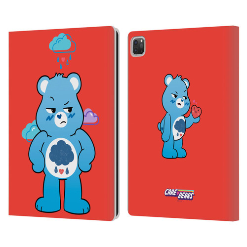 Care Bears Characters Grumpy Leather Book Wallet Case Cover For Apple iPad Pro 13 M4 2024