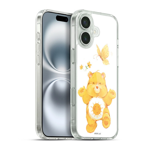 Care Bears Classic Funshine Soft Gel Case for Apple iPhone 16 Plus & MagSafe