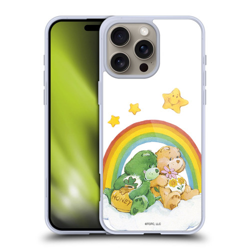Care Bears Classic Rainbow 2 Soft Gel Case for Apple iPhone 16 Pro Max