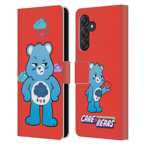 Care Bears Characters Grumpy Leather Book Wallet Case Cover For Samsung Galaxy M55 5G