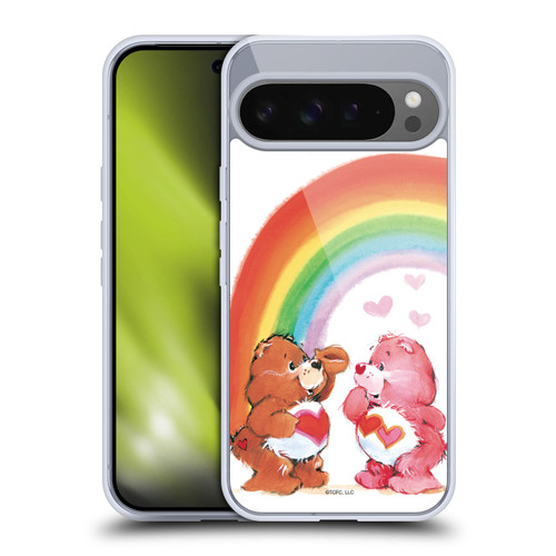 Care Bears Classic Rainbow Soft Gel Case for Google Pixel 9 Pro XL
