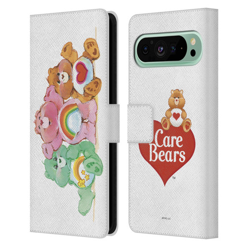 Care Bears Classic Group Leather Book Wallet Case Cover For Google Pixel 9 Pro XL