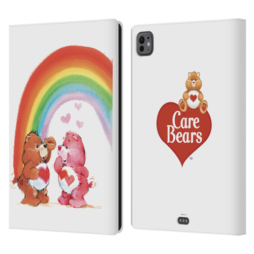 Care Bears Classic Rainbow Leather Book Wallet Case Cover For Apple iPad Pro 11 M4 2024