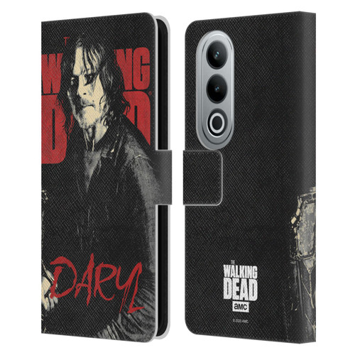 AMC The Walking Dead Season 10 Character Portraits Daryl Leather Book Wallet Case Cover For OPPO OnePlus Ace 3V 5G