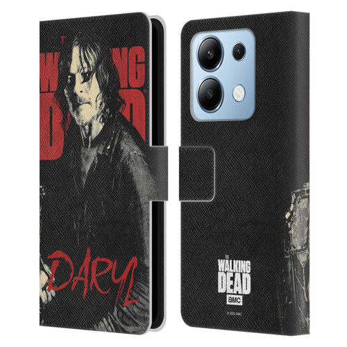 AMC The Walking Dead Season 10 Character Portraits Daryl Leather Book Wallet Case Cover For Xiaomi Redmi Note 13/13 Pro 5G