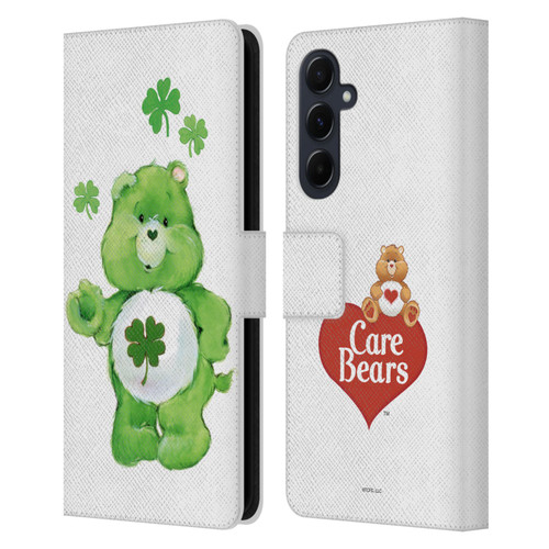 Care Bears Classic Good Luck Leather Book Wallet Case Cover For Samsung Galaxy A55 5G Care Bears Classic Good Luck Leather Book Wallet Case Cover For Samsung Galaxy A55 5G